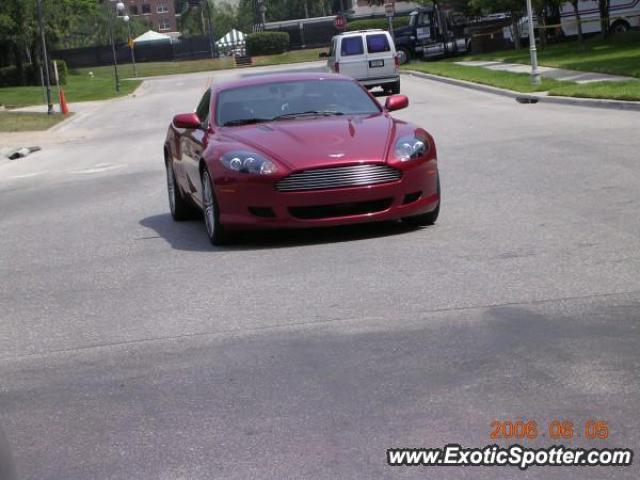 Aston Martin DB9 spotted in Tampa, Florida