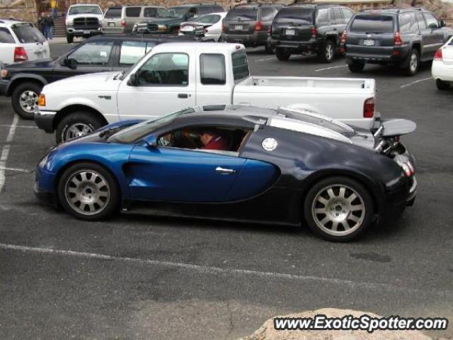 Bugatti Veyron spotted in Los angeles, California