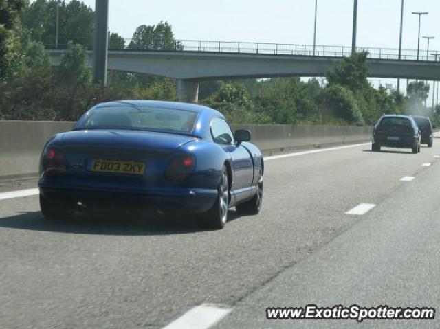 TVR Cerbera spotted in Highway, Belgium