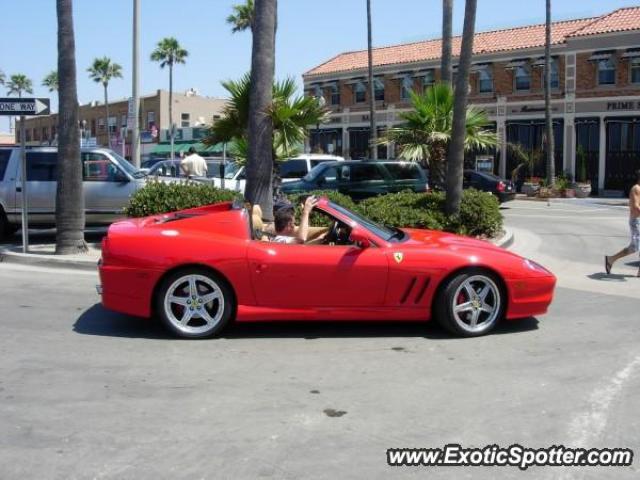 Ferrari 575M spotted in Newport Beach, California