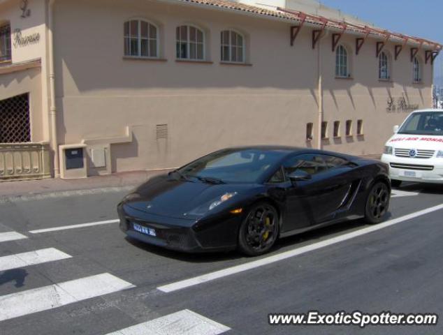 Lamborghini Gallardo spotted in Cannes, monaco, France
