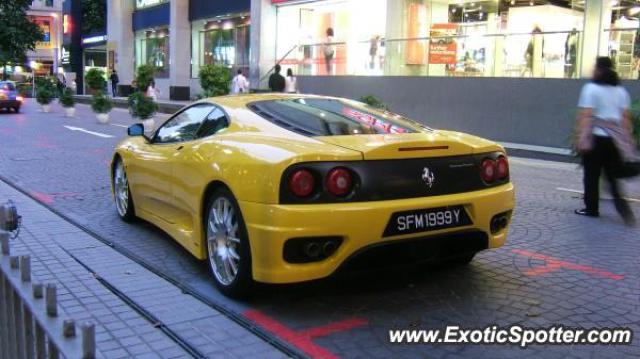 Ferrari 360 Modena spotted in Singapore, Singapore