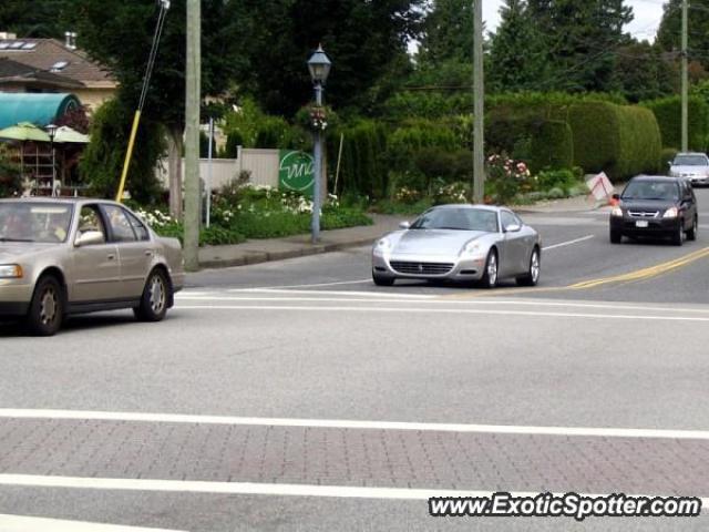 Ferrari 612 spotted in Vancouver, Canada