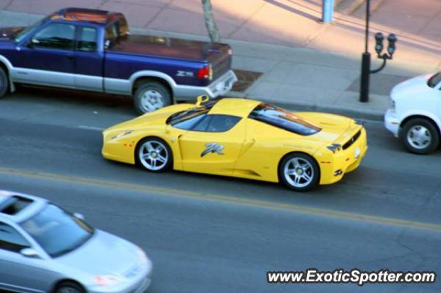 Ferrari Enzo spotted in Calgary, Canada