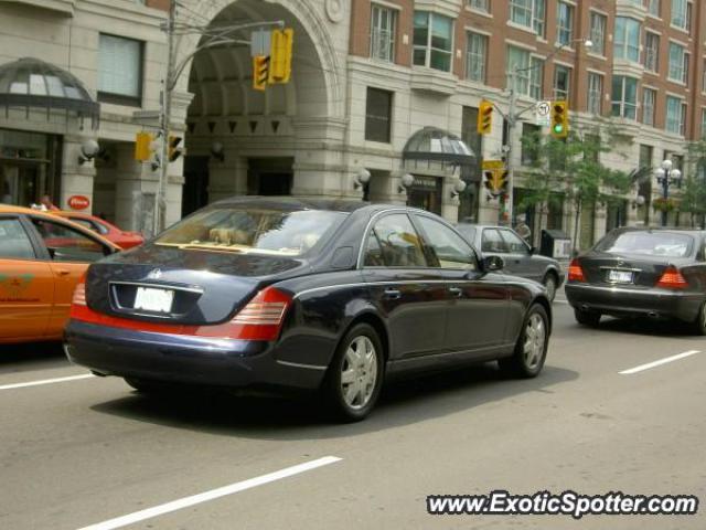 Mercedes Maybach spotted in Toronto, Canada