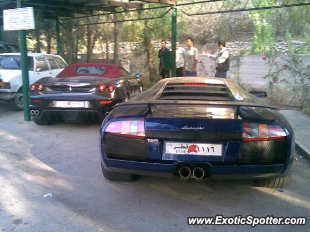 Lamborghini Murcielago spotted in Damascus, Syria