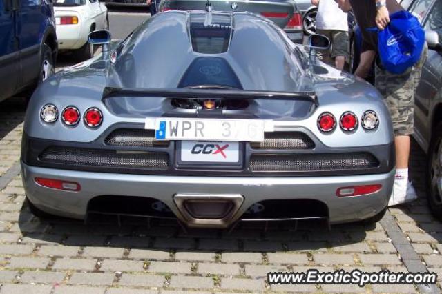 Koenigsegg CCX spotted in Nurburg, Germany