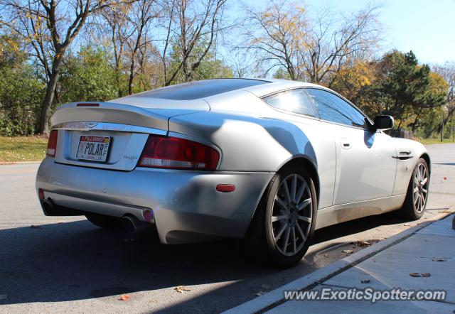 Aston Martin Vanquish spotted in Winnetka, Illinois