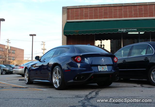 Ferrari FF spotted in Highland Park, Illinois