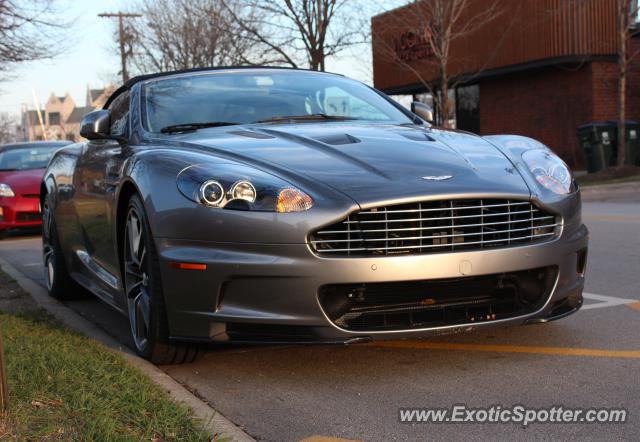 Aston Martin DBS spotted in Highland Park, Illinois