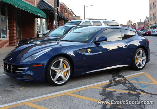 Ferrari FF spotted in Highland Park, Illinois