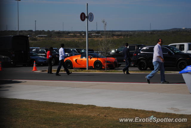 Bugatti Veyron spotted in Austin, Texas