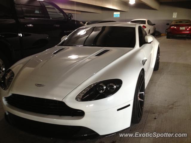 Aston Martin Vantage spotted in Miami, Florida