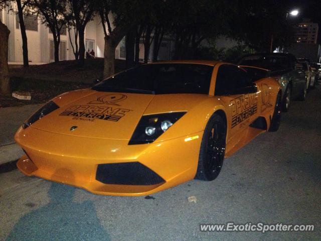 Lamborghini Murcielago spotted in Miami, Florida
