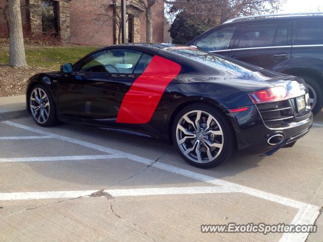 Audi R8 spotted in Lincoln, Nebraska