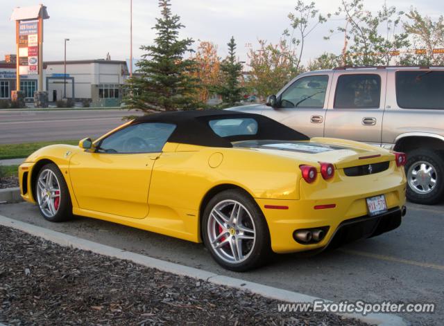 Ferrari F430 spotted in Okotoks, Canada
