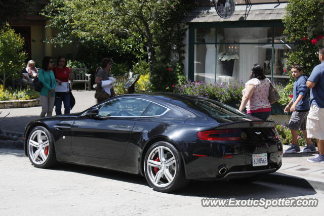 Aston Martin Vantage spotted in Carmel, California
