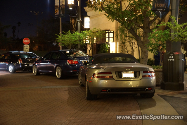 Aston Martin DB9 spotted in Los Angeles, California