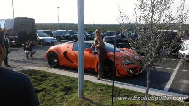 Bugatti Veyron spotted in Austin, Texas