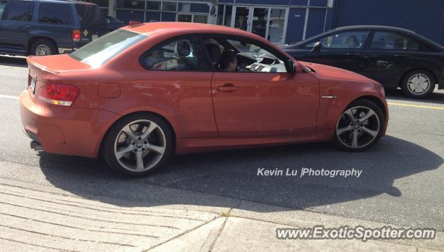 BMW 1M spotted in Vancouver, Canada