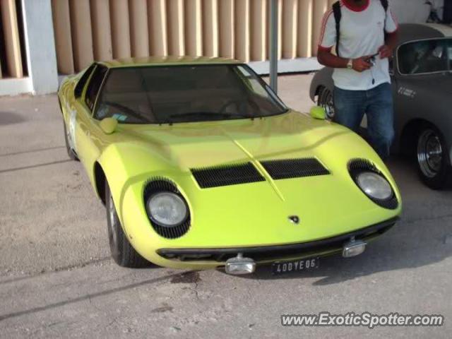 Lamborghini Miura spotted in Carthage, Tunisia