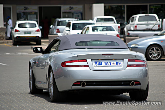 Aston Martin DB9 spotted in Rustenburg, South Africa