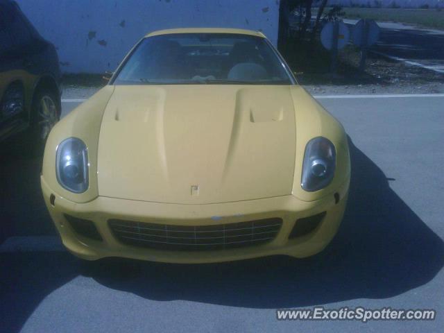 Ferrari 599GTB spotted in Gammarth, Tunisia