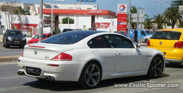 BMW M6 spotted in Marsa, Tunisia