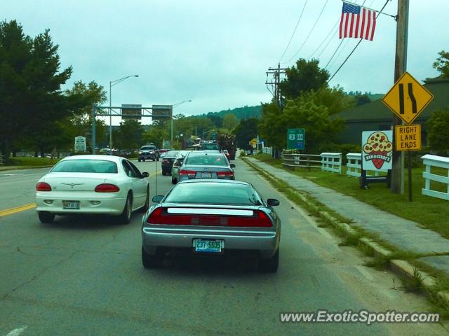 Acura NSX spotted in Meredith, New Hampshire