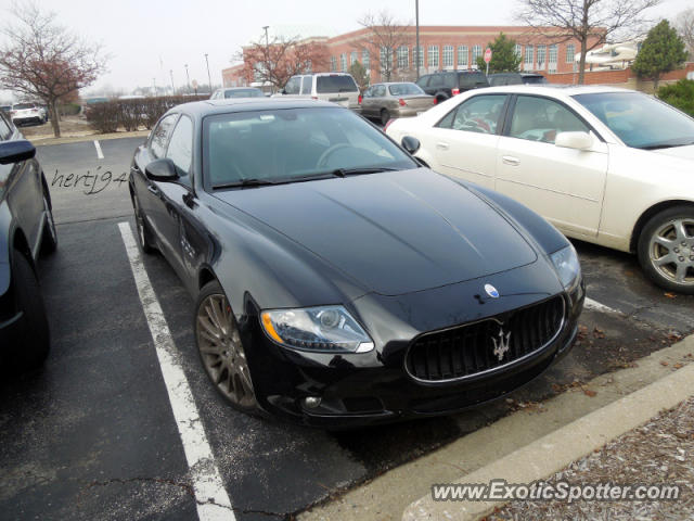 Maserati Quattroporte spotted in Schaumburg, Illinois