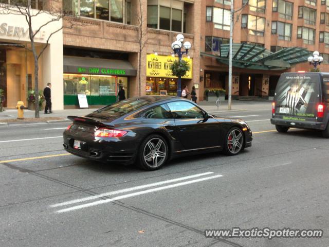 Porsche 911 Turbo spotted in Toronto, Canada