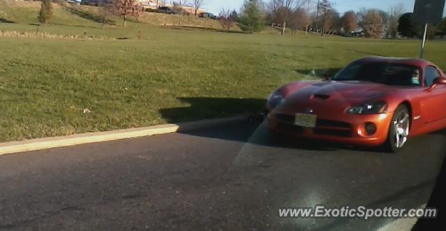 Dodge Viper spotted in Phillipsburg, Pennsylvania