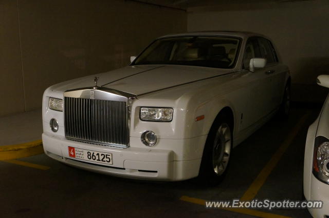 Rolls Royce Phantom spotted in Abu Dhabi, United Arab Emirates