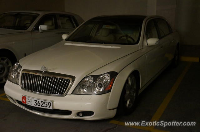Mercedes Maybach spotted in Abu Dhabi, United Arab Emirates