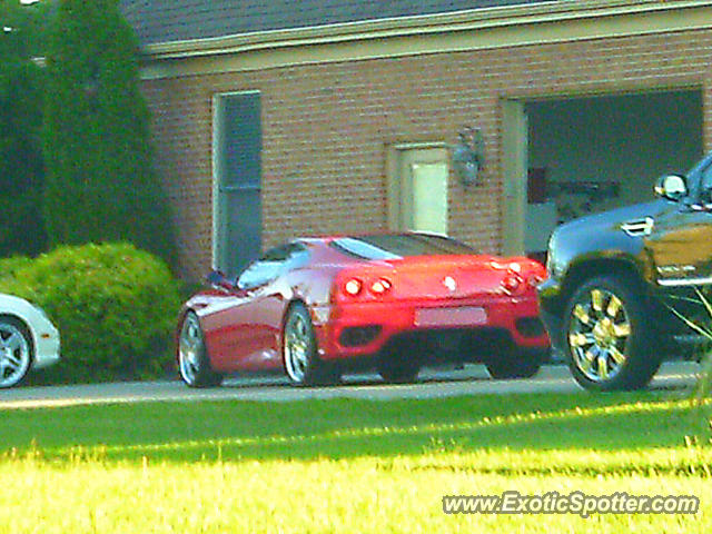 Ferrari 360 Modena spotted in Cincinnati, Ohio