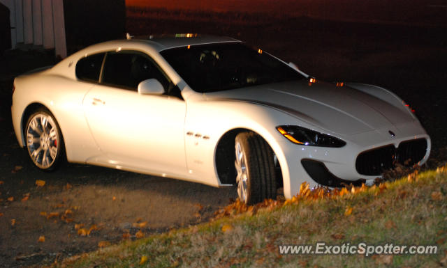 Maserati GranTurismo spotted in Verona, New Jersey