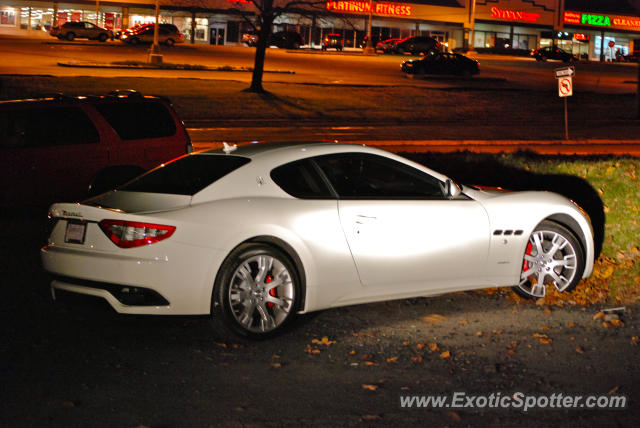 Maserati GranTurismo spotted in Verona, New Jersey