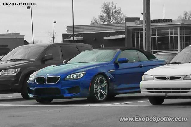 BMW M6 spotted in Fishers, Indiana