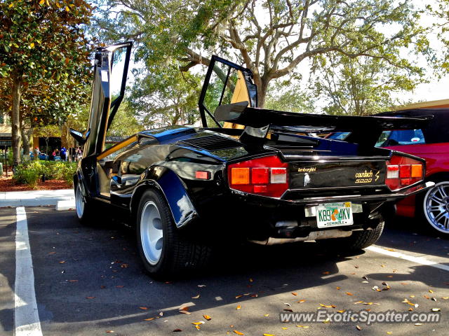 Lamborghini Countach spotted in Winter Park, Florida