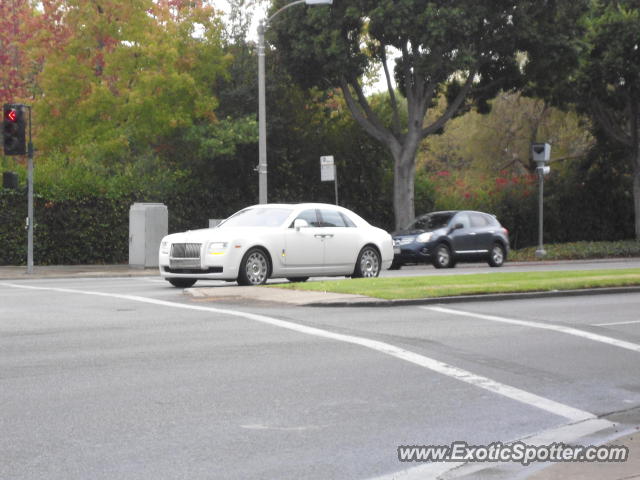 Rolls Royce Ghost spotted in Los Angeles, California