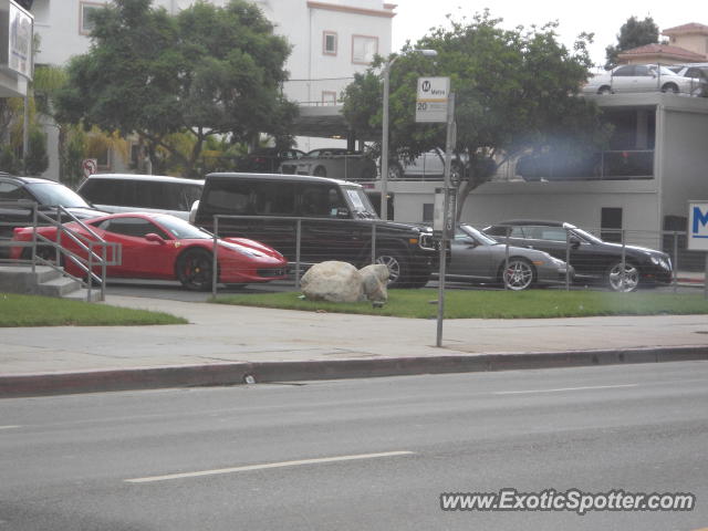 Ferrari 458 Italia spotted in Los Angeles, California