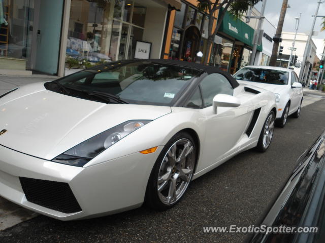 Lamborghini Gallardo spotted in Los Angeles, California