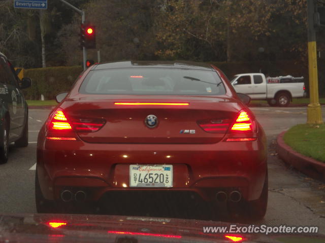 BMW M6 spotted in Los Angeles, California