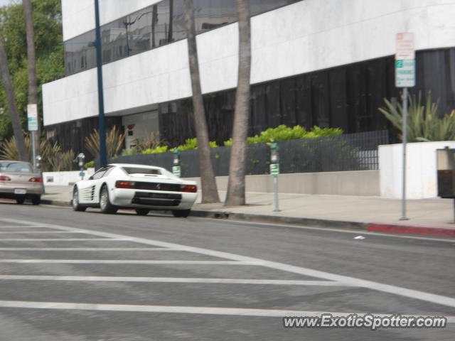 Ferrari Testarossa spotted in Los Angeles, California