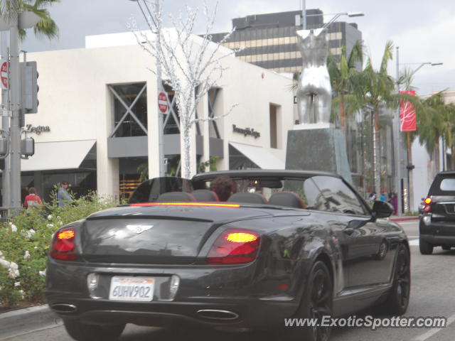 Bentley Continental spotted in Los Angeles, California