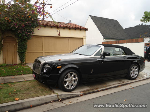 Rolls Royce Phantom spotted in Los Angeles, California