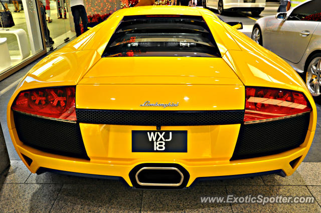 Lamborghini Murcielago spotted in Bukit Bintang KL, Malaysia