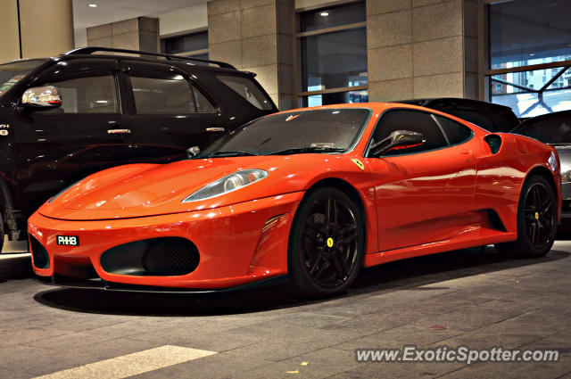 Ferrari F430 spotted in Bukit Bintang KL, Malaysia