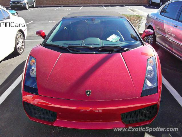 Lamborghini Gallardo spotted in Scottsdale, Arizona