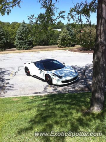 Ferrari 458 Italia spotted in Omaha, Nebraska